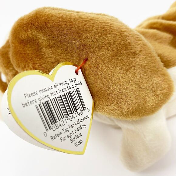 TY Vintage Dog "Tracker" Beanie Baby - Picture 6 of 11